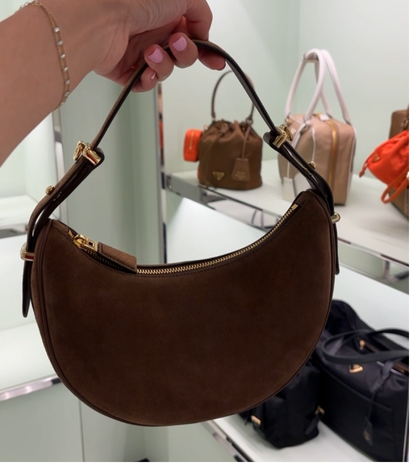 Prad Suede Bag